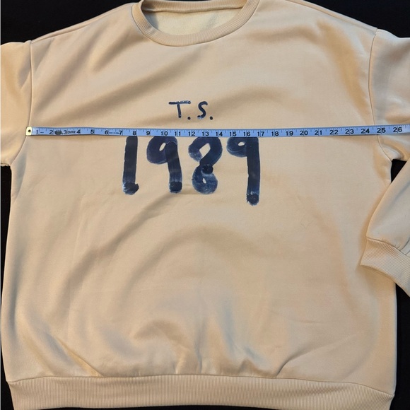 T.S. 1989 Graphic Tan Sweatshirt - Picture 3 of 7